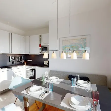 Seeblick Strandgold, Exklusive Mit Meerblick Apartament
