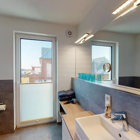 Seeblick Strandgold, Exklusive Mit Meerblick Apartament Wangerooge